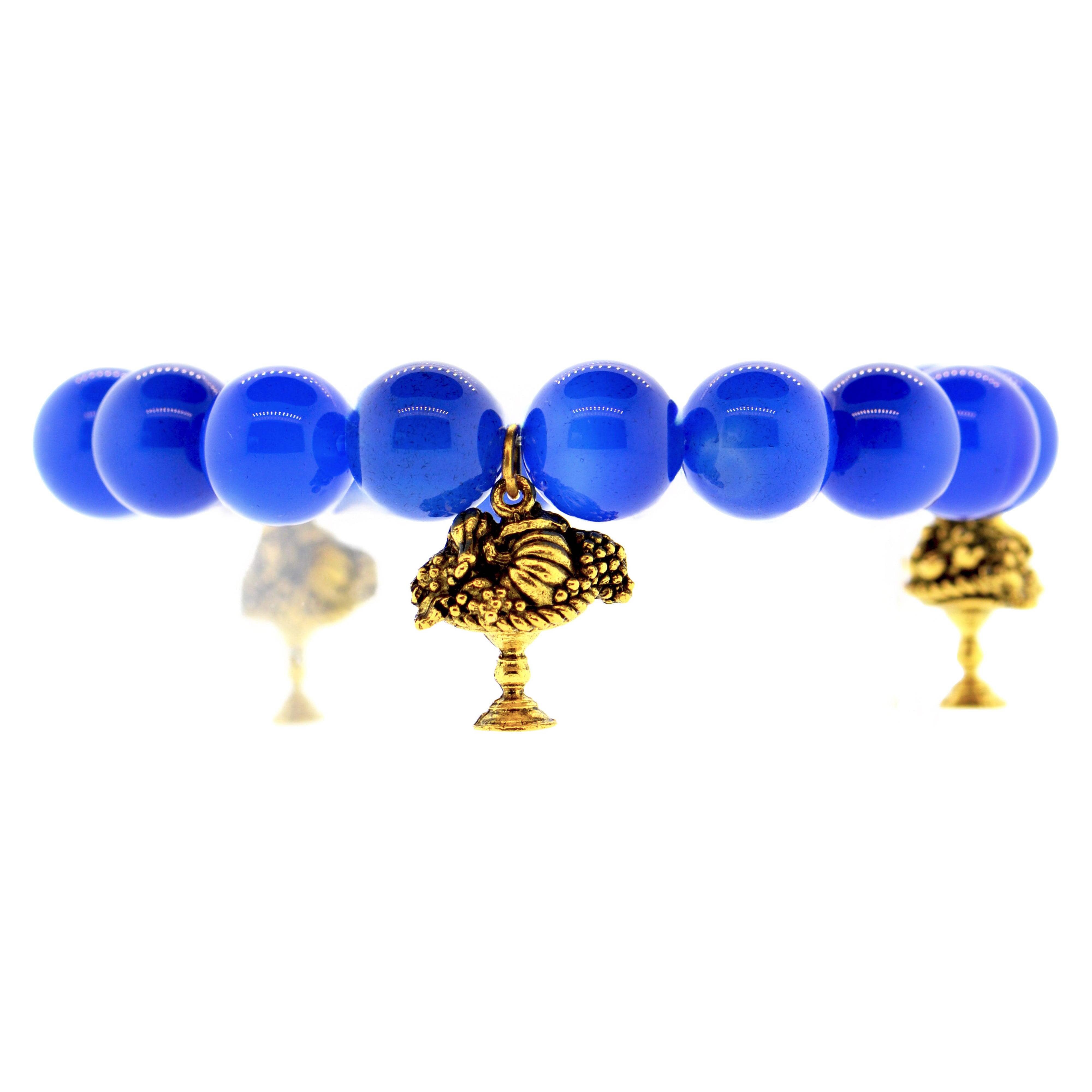 Blue Agate Azul Bracelet