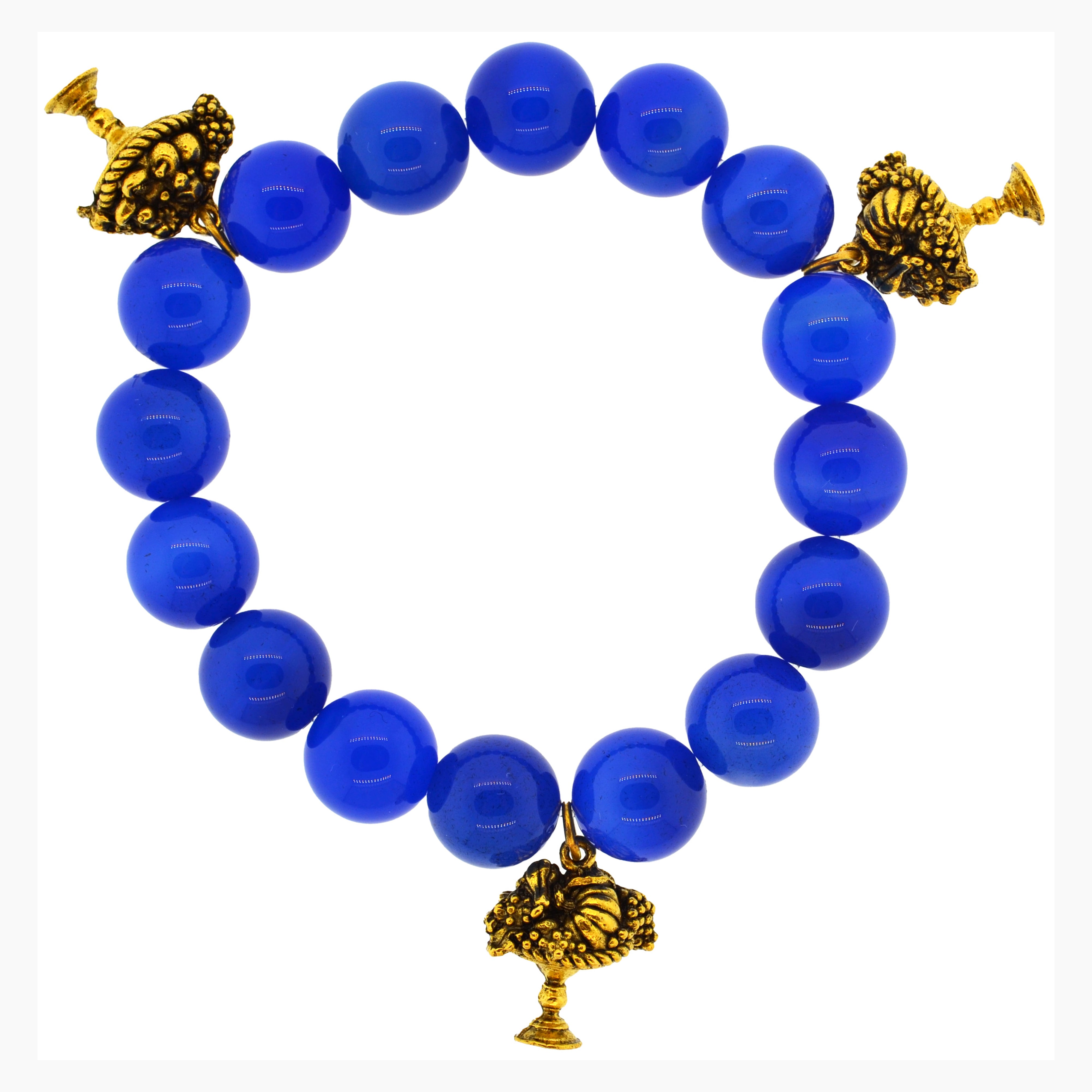 Blue Agate Azul Bracelet