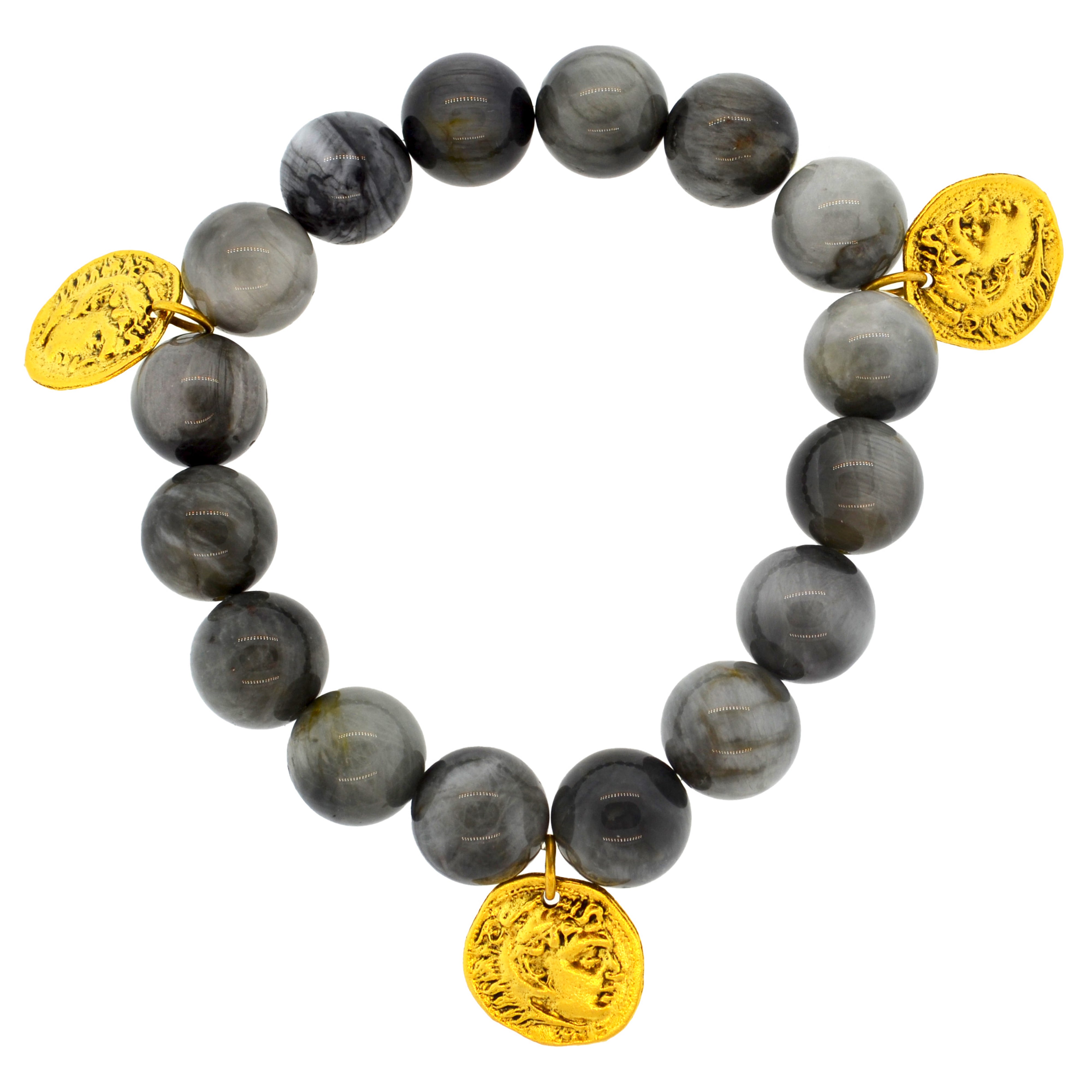 Eagle Eye Ancient Coin Bracelet