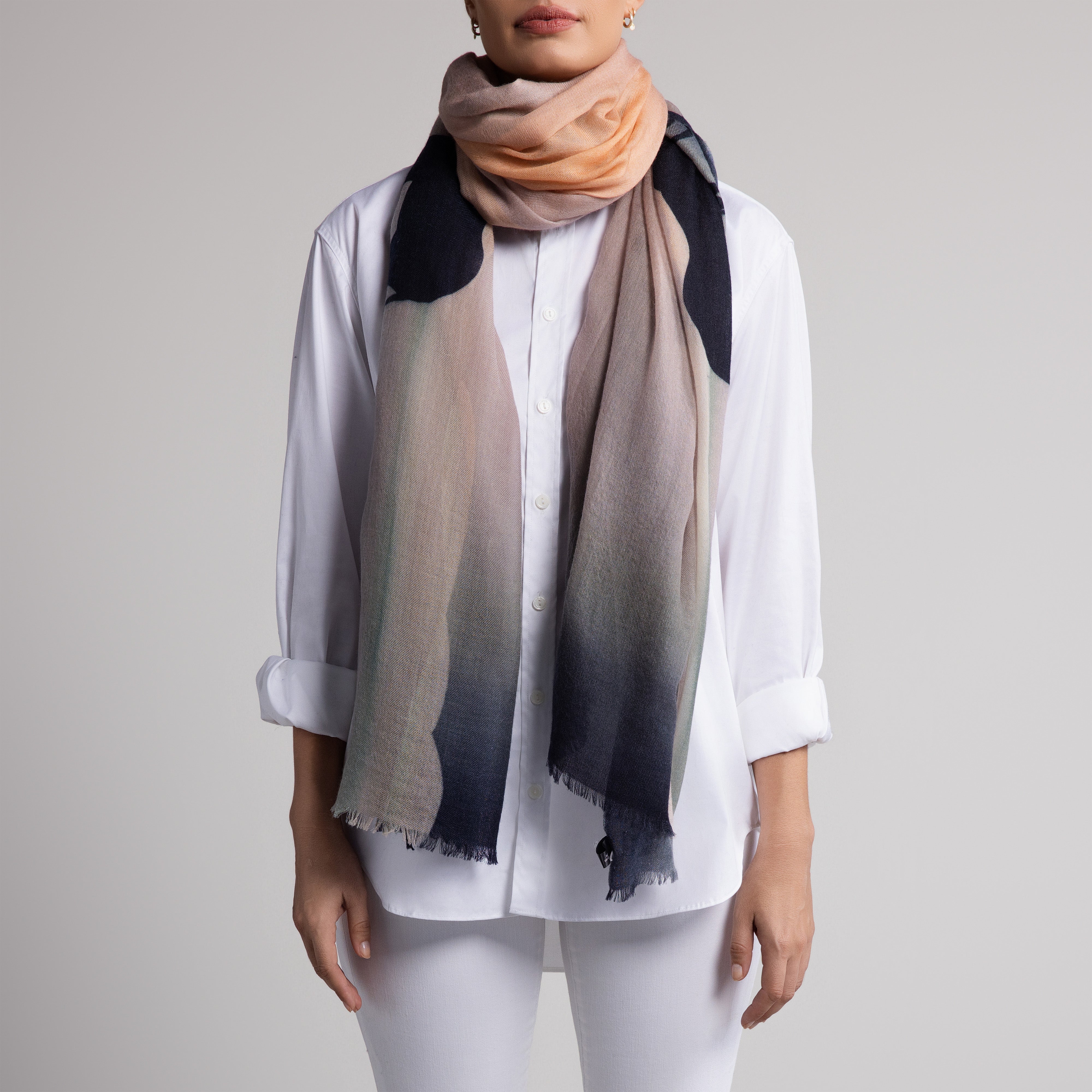 Safari Twilight 100% Cashmere Scarf