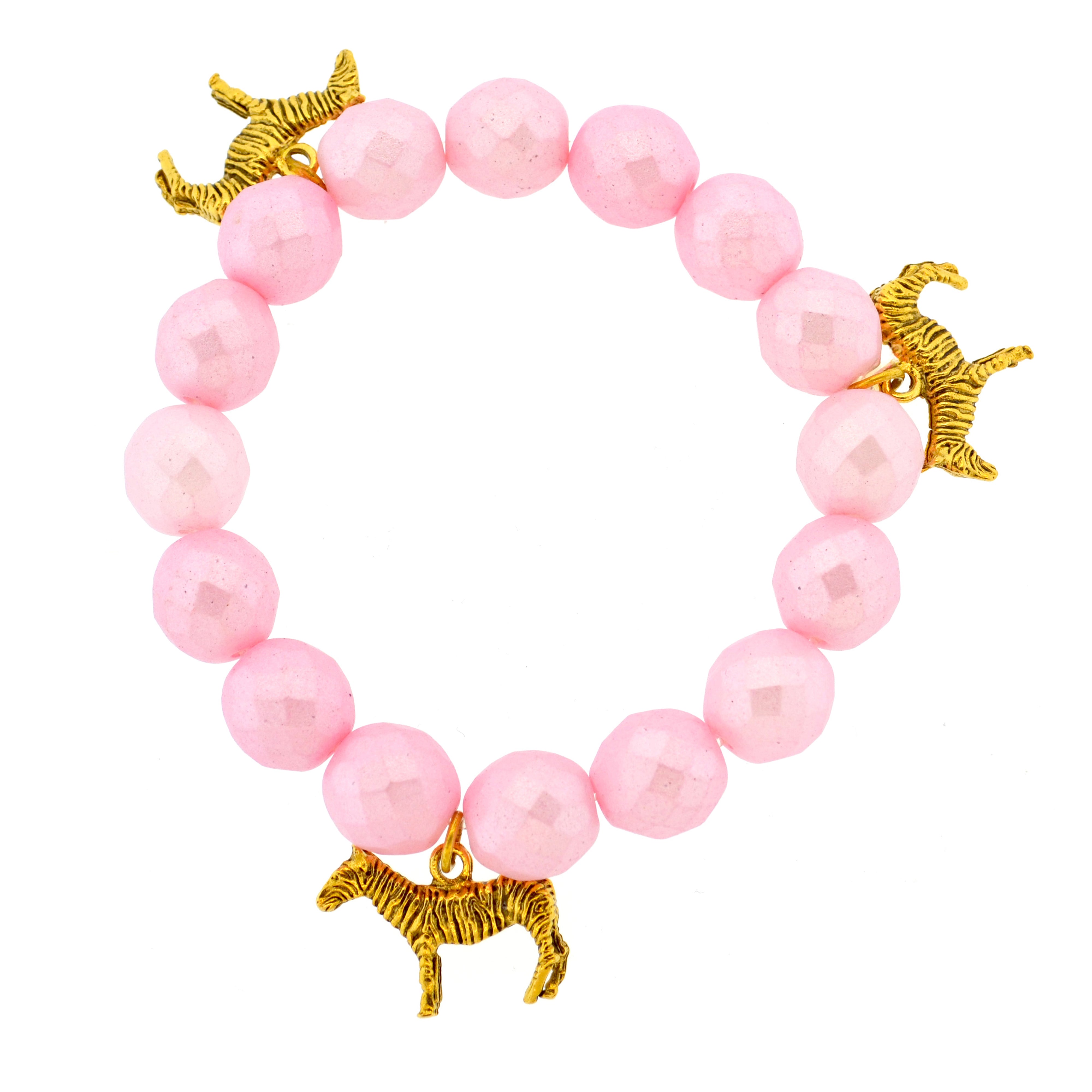 Pink Zebra Bracelet