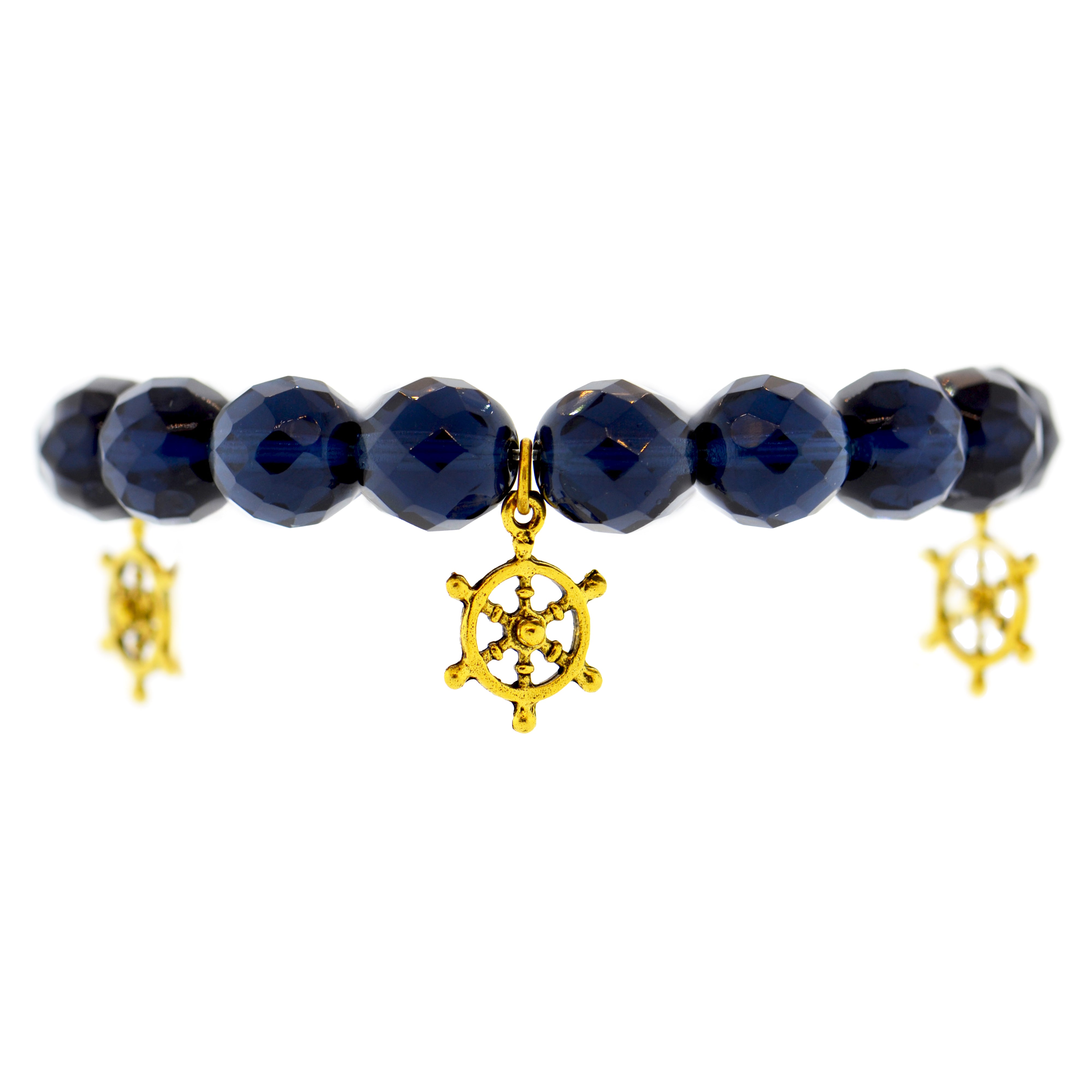 Navy Blue Helm Bracelet