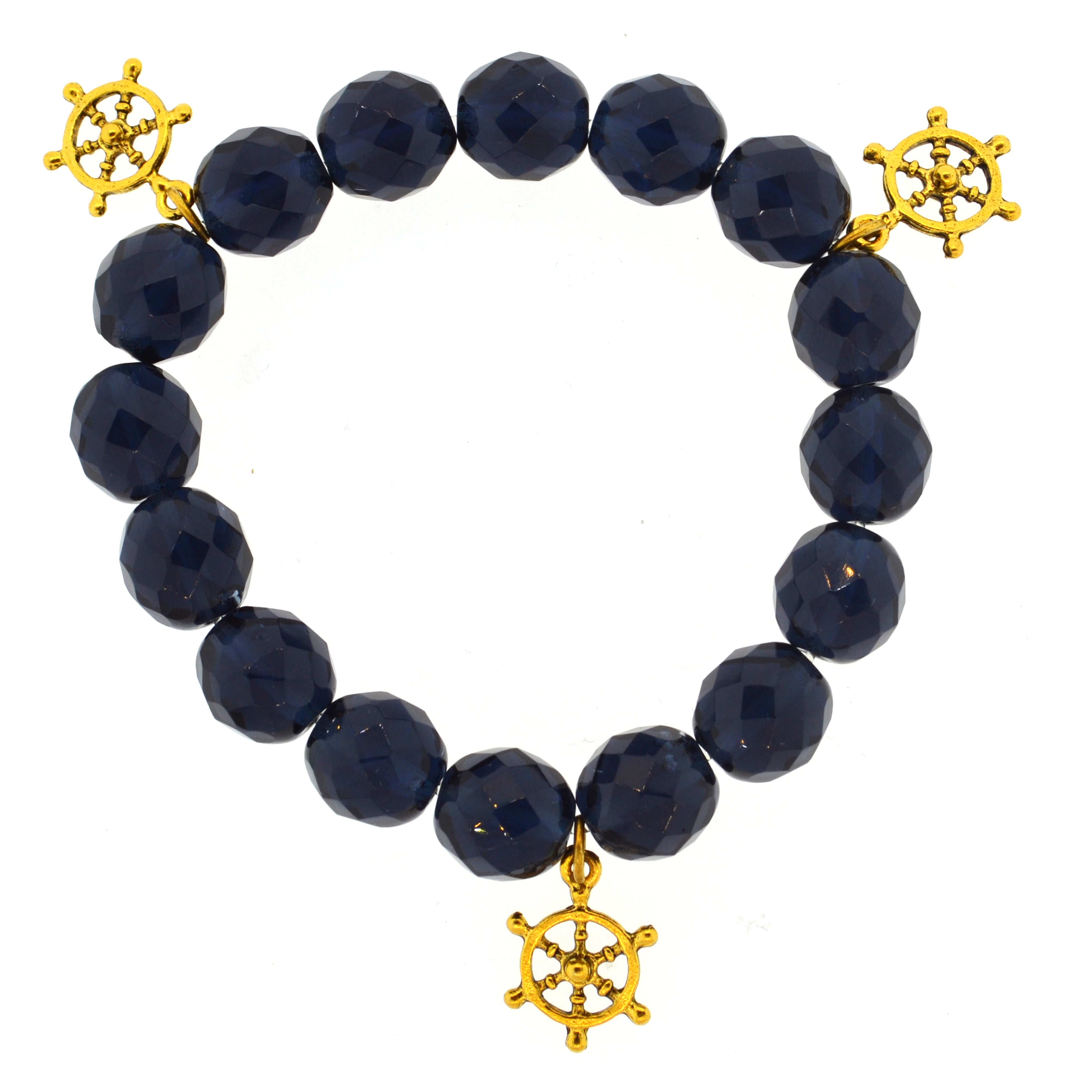 Navy Blue Helm Bracelet