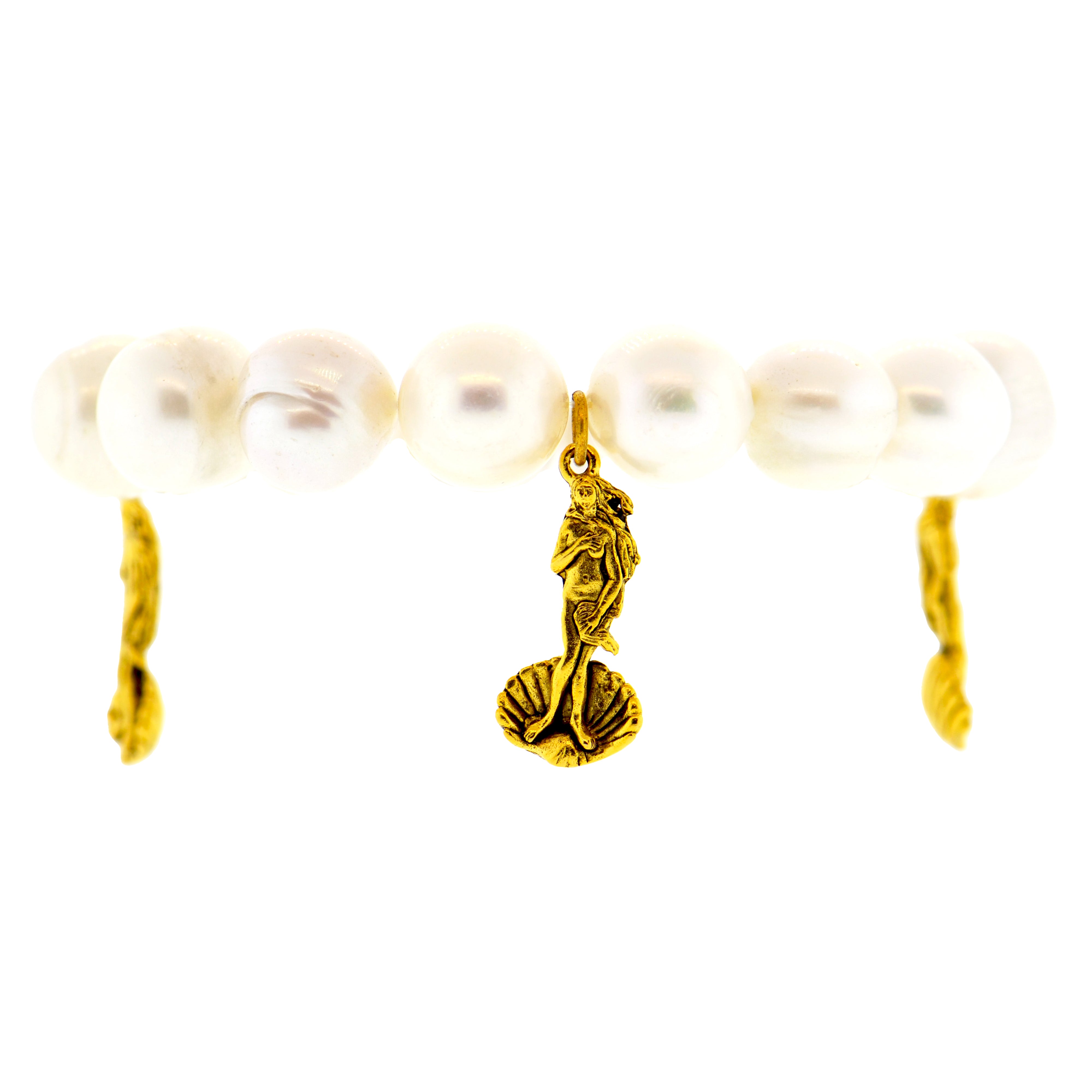 White Pearl Birth of Venus Bracelet