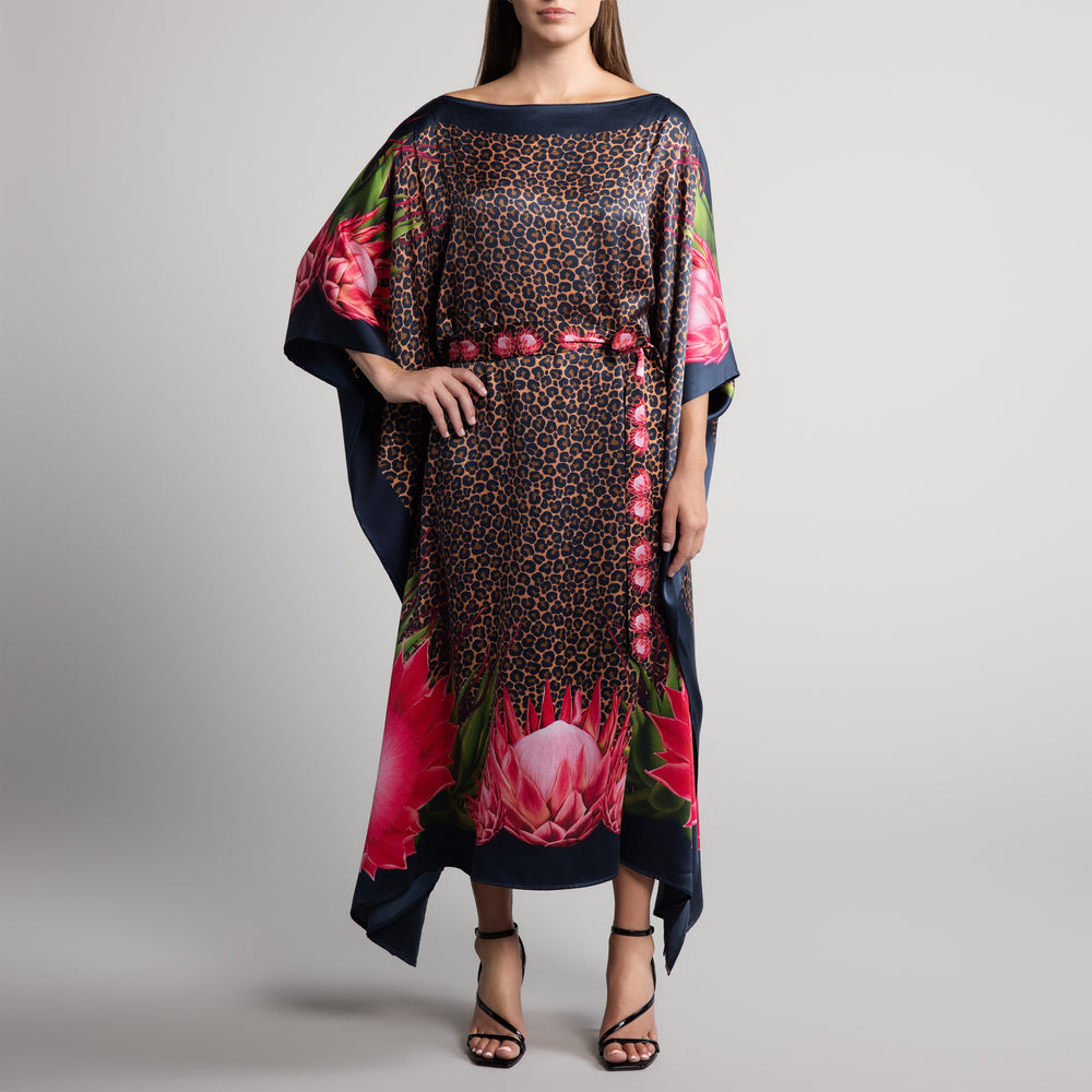 CAFTAN - LEOPARD STRIPES main image 0